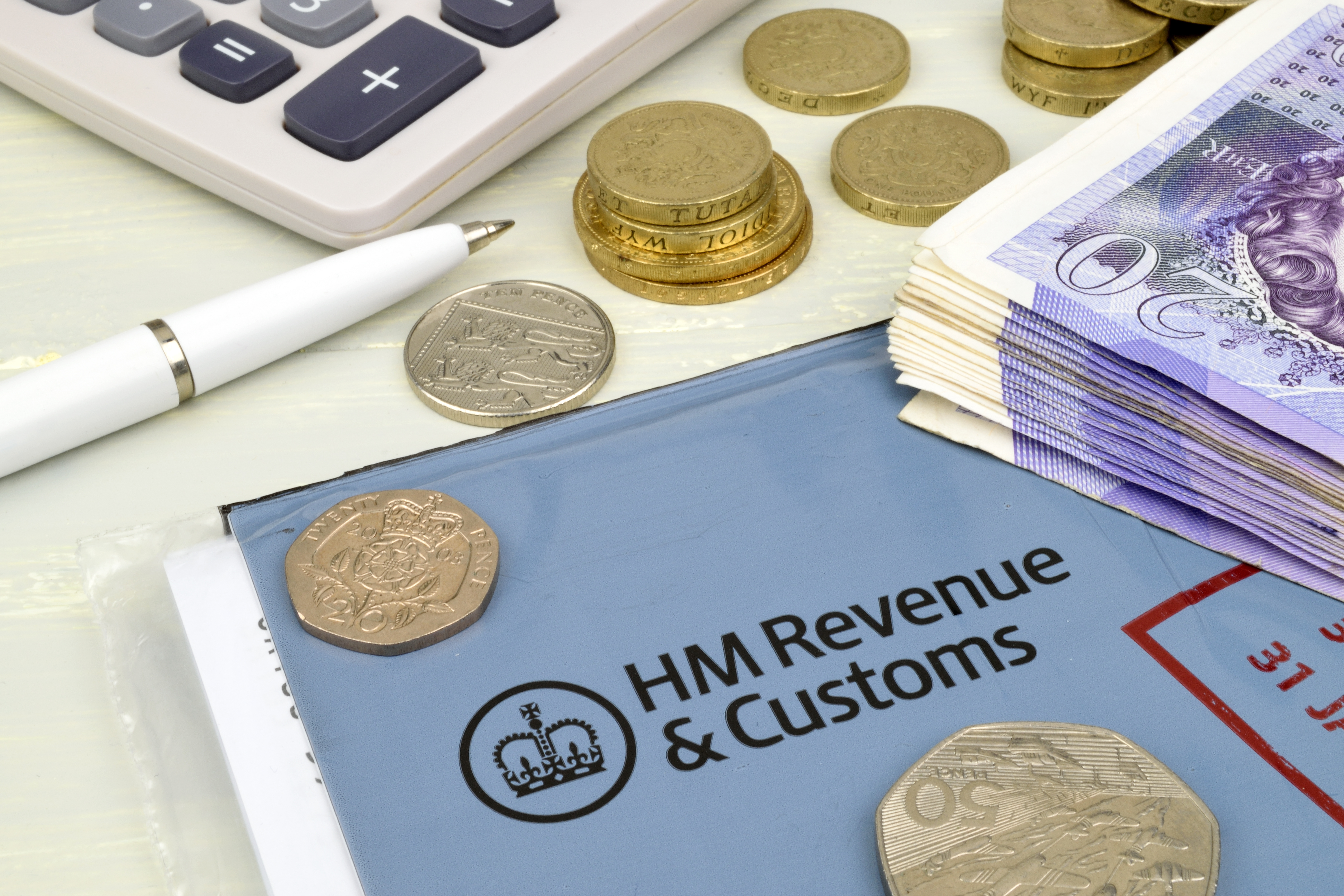  HM Revenue & Customs paperwork, Making Tax Digital concept 